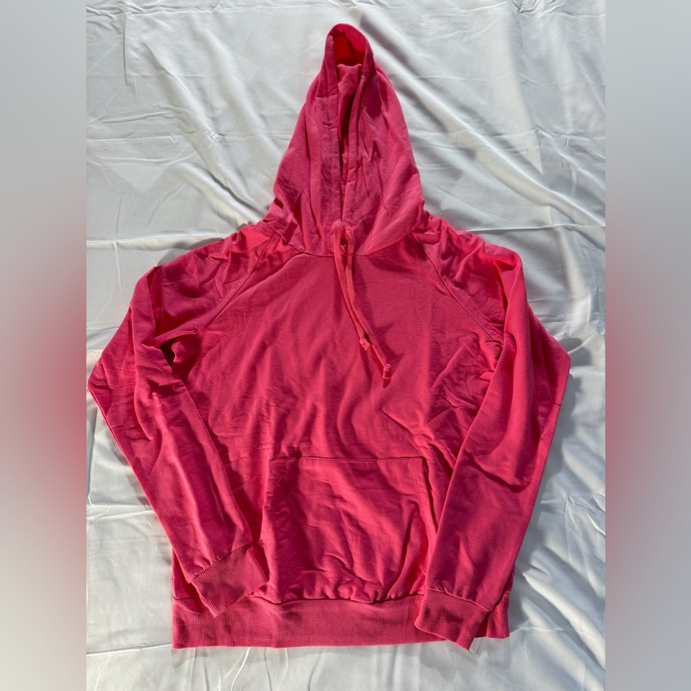NWOT: Pink lightweight hoodie, medium (#10)